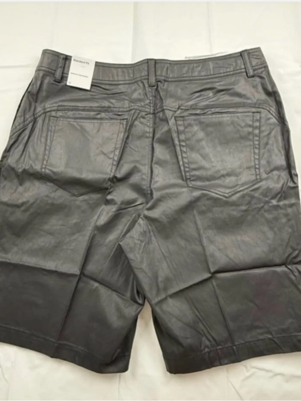 Jordan Men's Flat Front Shorts in Black - Picture 3 of 7
